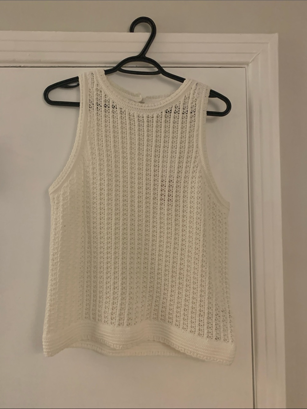 Ever New Cotton Knit White Top